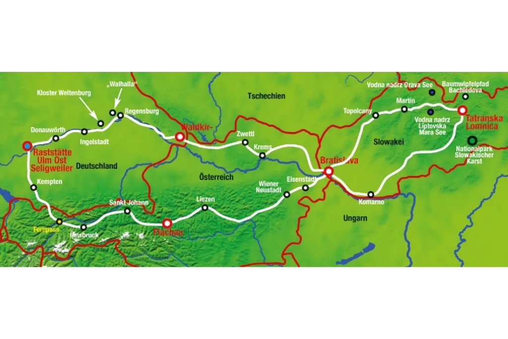 Tag 5: Tagesrunde Liptovská Mara und Orava