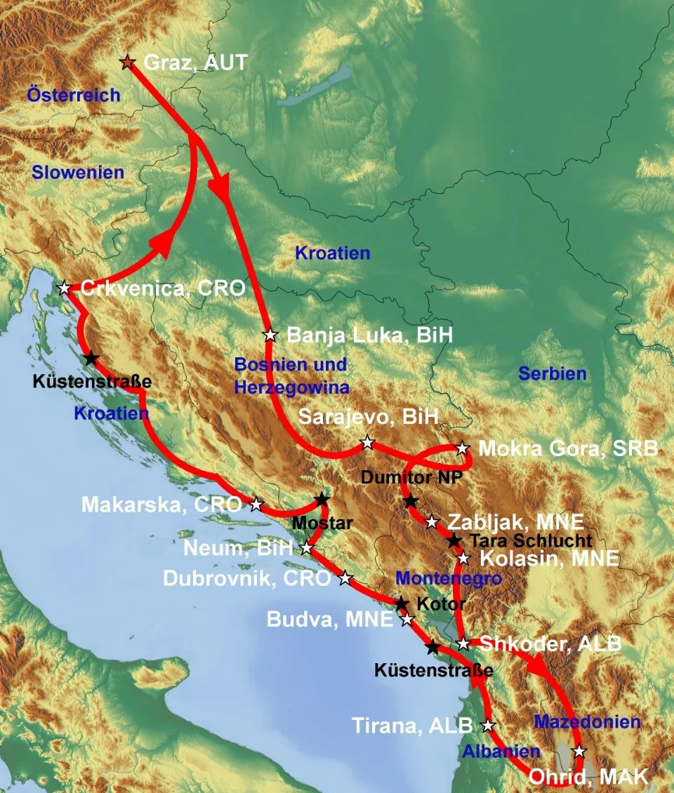 Tag 14: Makarska – Crikvenica