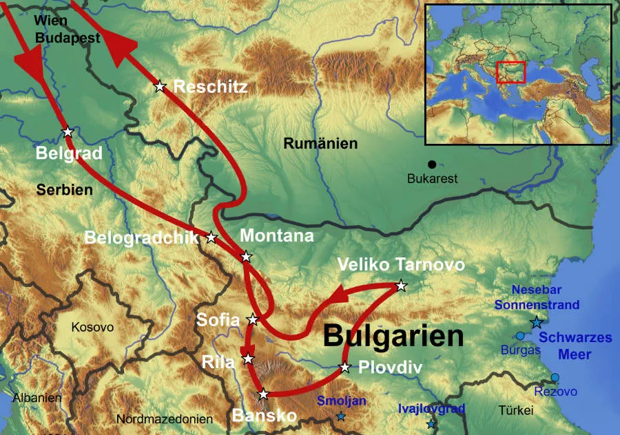 Tag 4: Sofia – Rila (BG)