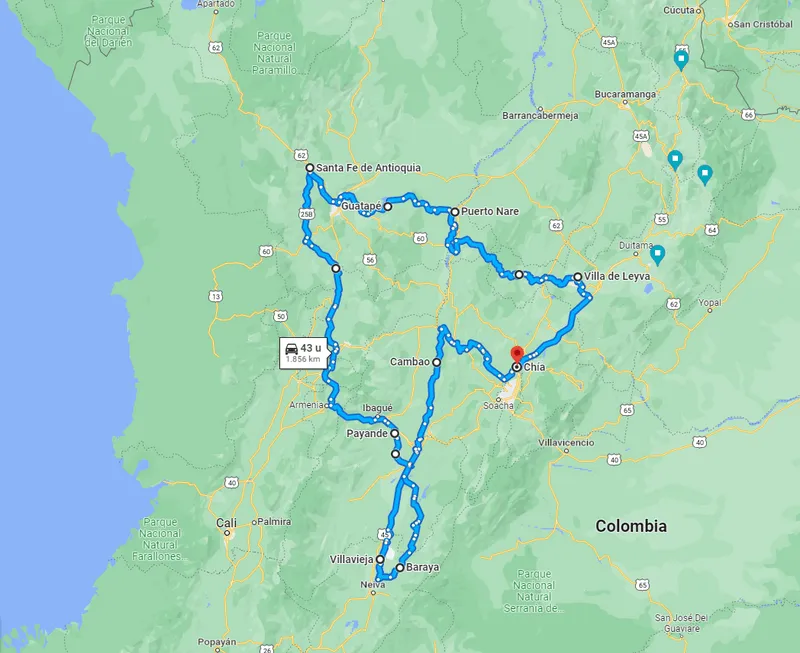 Tag 9: Santa Fé de Antioquia – Guatapé