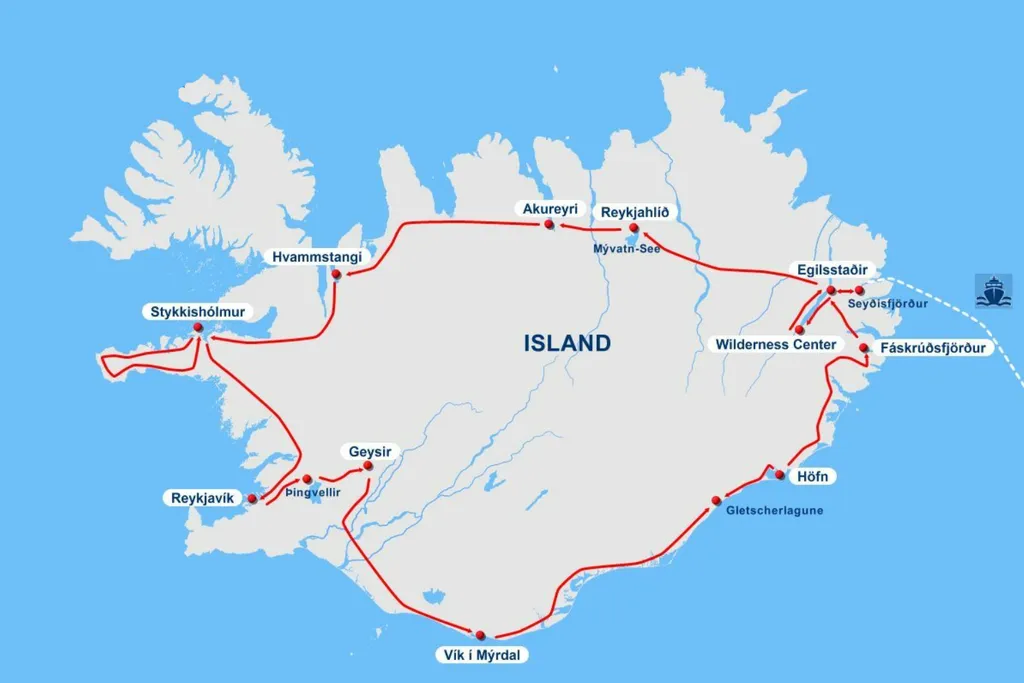 Tag 4: Reykjahlíð – Akureyri (ca. 80–130 km)