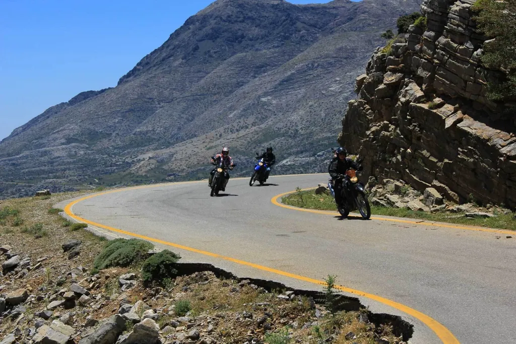 Motorradtour in Griechenland