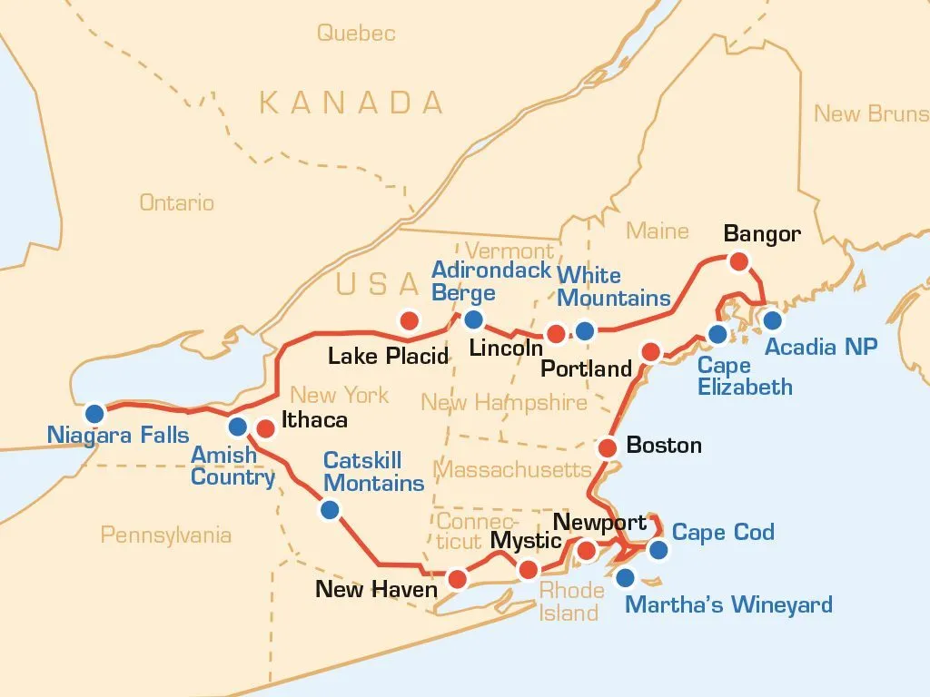 Motorradreise Neuengland – Indian Summer USA – Bild 5